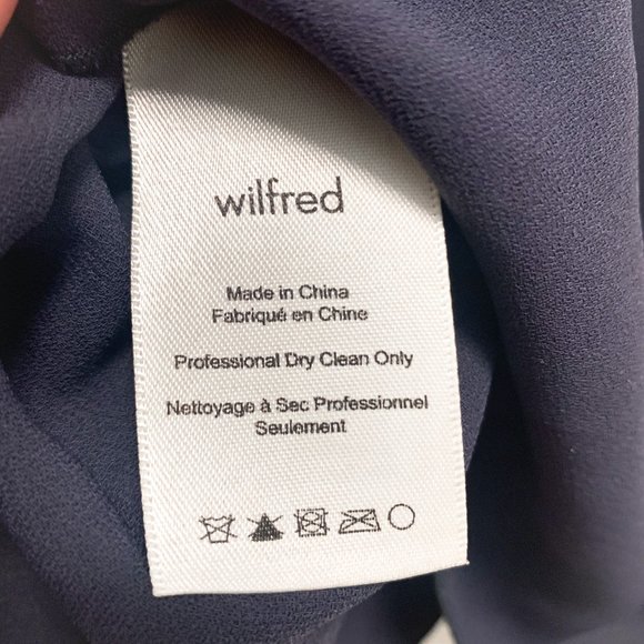 Wilfred Promoner Off Shoulder Blouse Blue - Picture 5 of 6